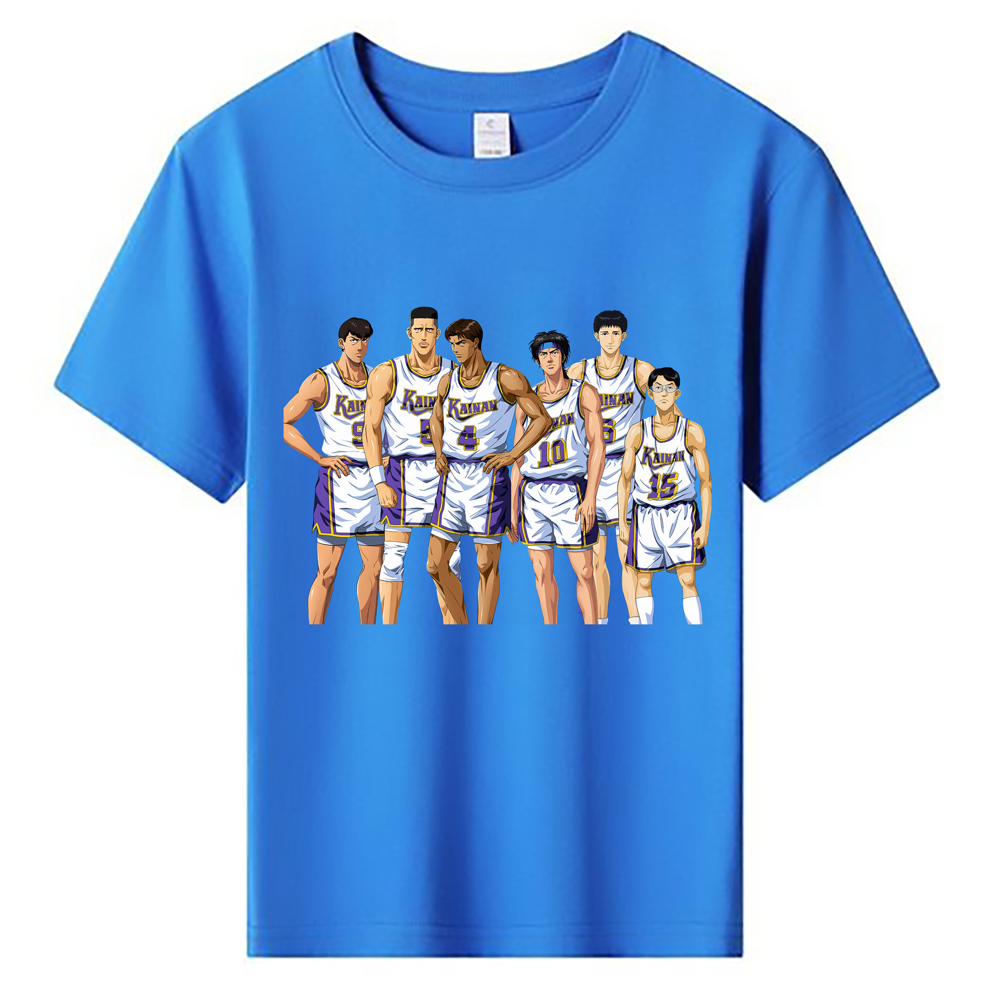（画像用） SLAM DUNK／スラムダンク 綿100％キッズTシャツ（フロントプリント）